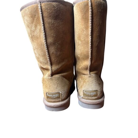 Koolaburra By UGG Classic Brown Suede Boots Women's 9 Winter Sherpa Lined - Picture 5 of 10